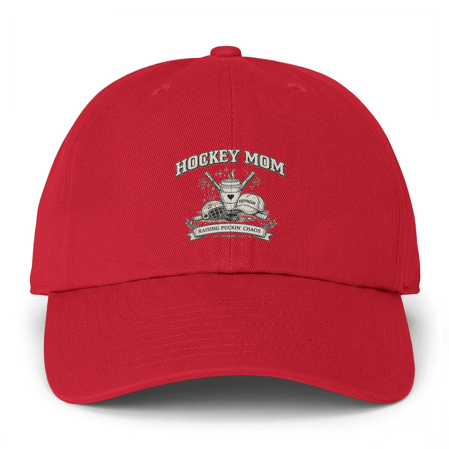 Hockey Mom Baseball Hat