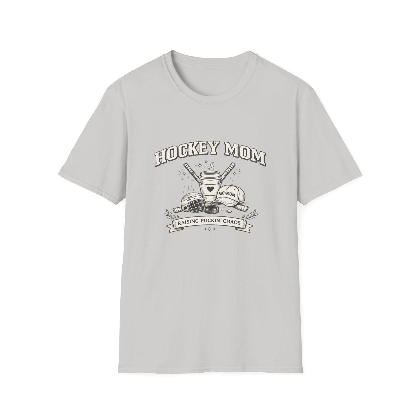 Hockey Mom T‑Shirt — Vintage Ice Hockey Mom Tee