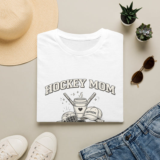 Hockey Mom T‑Shirt — Vintage Ice Hockey Mom Tee