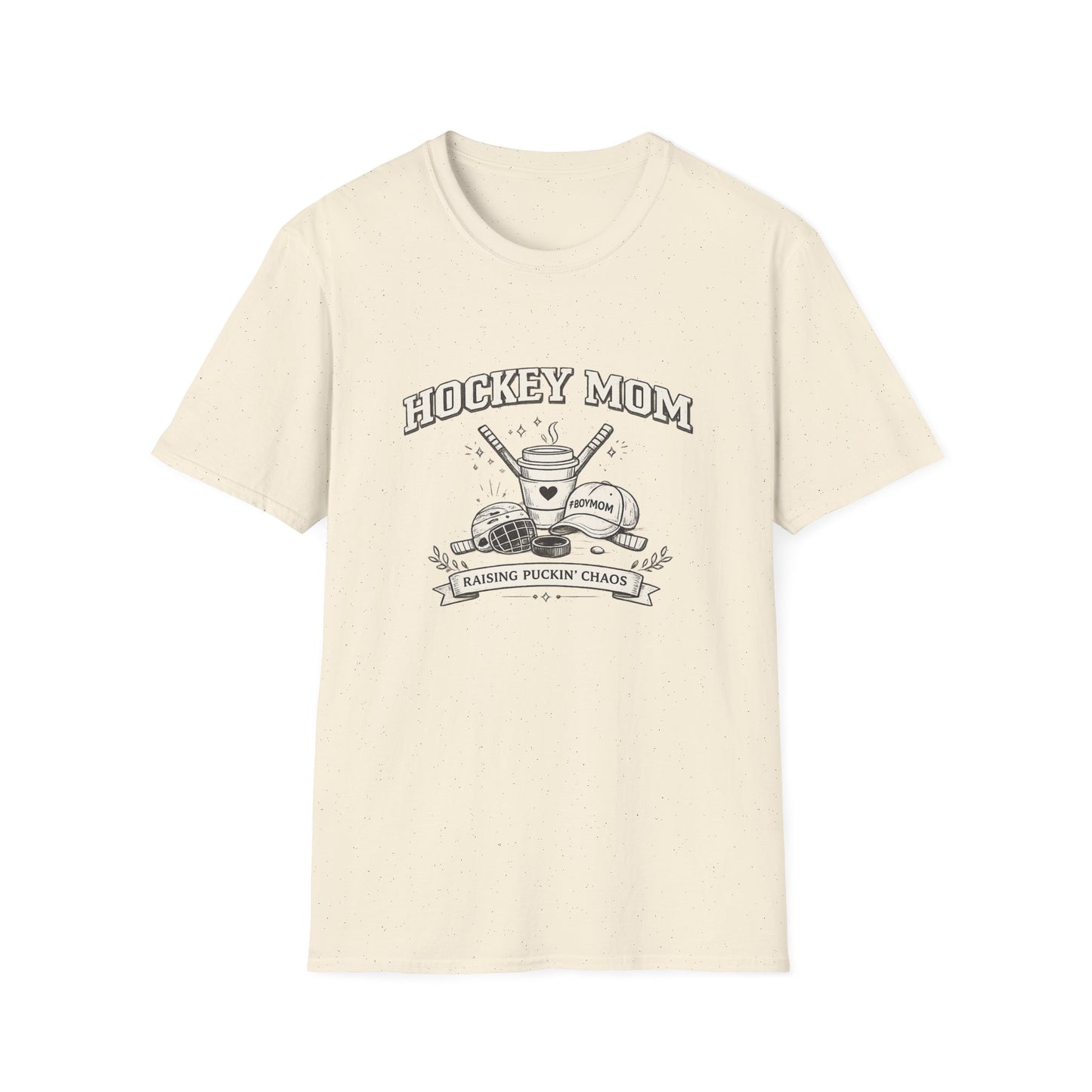Hockey Mom T‑Shirt — Vintage Ice Hockey Mom Tee